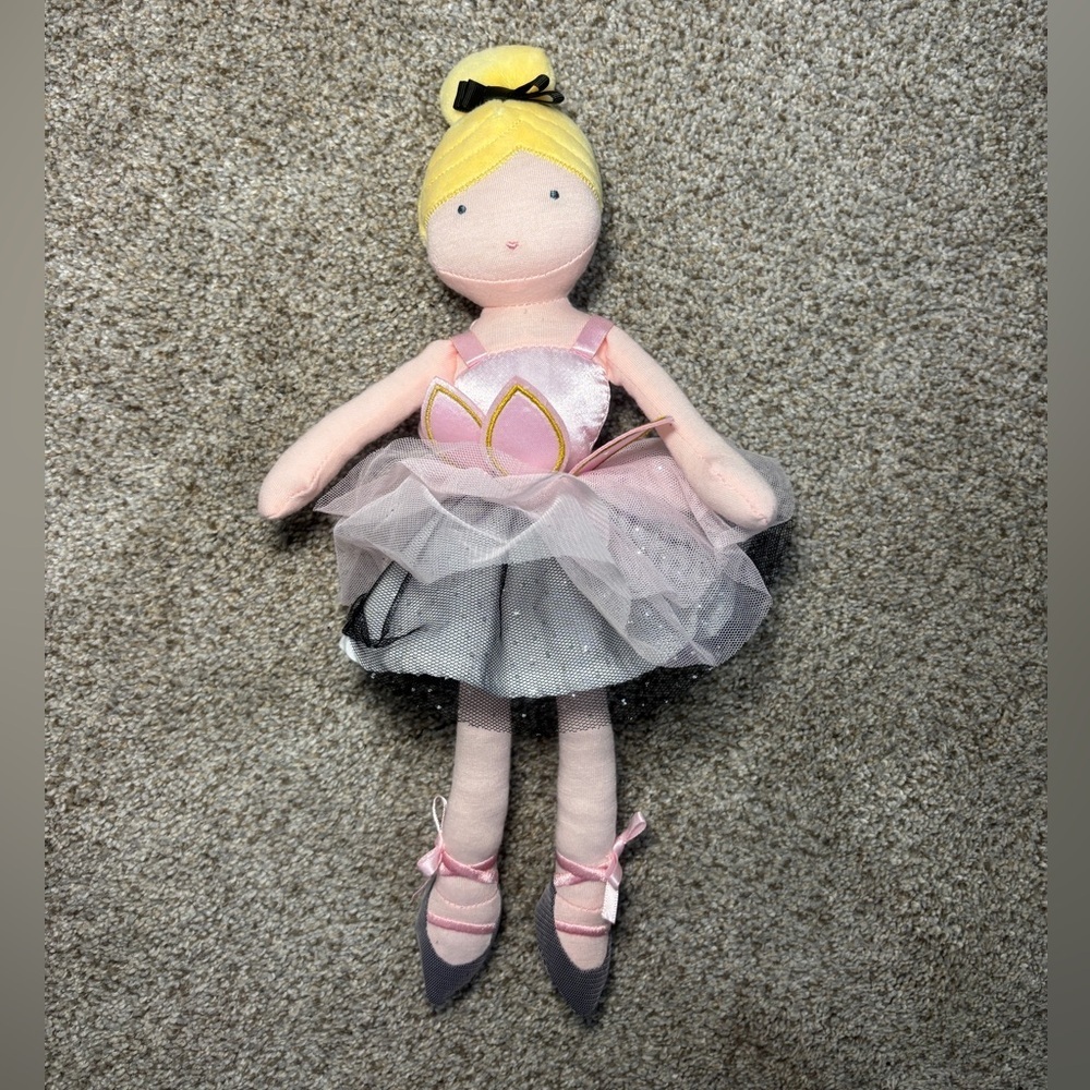 Jolijou Ma Petite Ballerina Margot Fabric Doll Dance Doll Ballerina Ballet